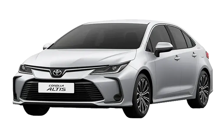 Toyota Corolla Altis on rental, cabguru rent a car